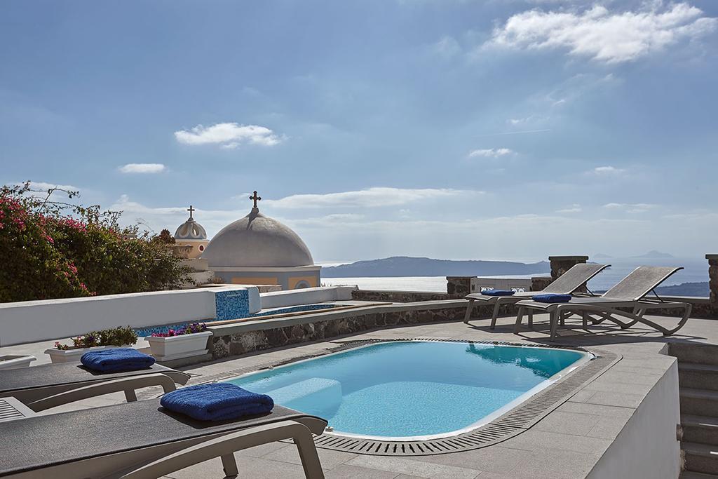Villa Dakoronia Фира Екстериор снимка