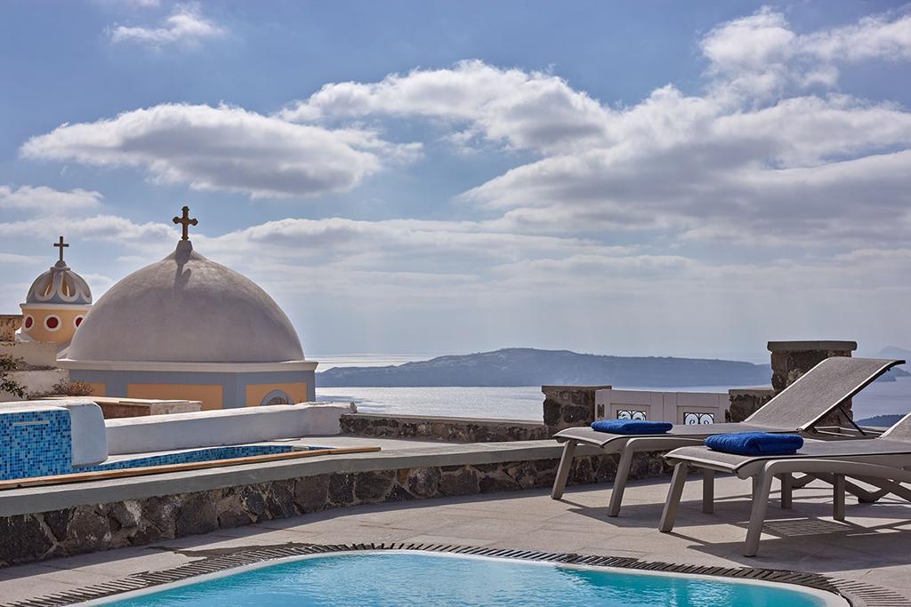 Villa Dakoronia Фира Екстериор снимка